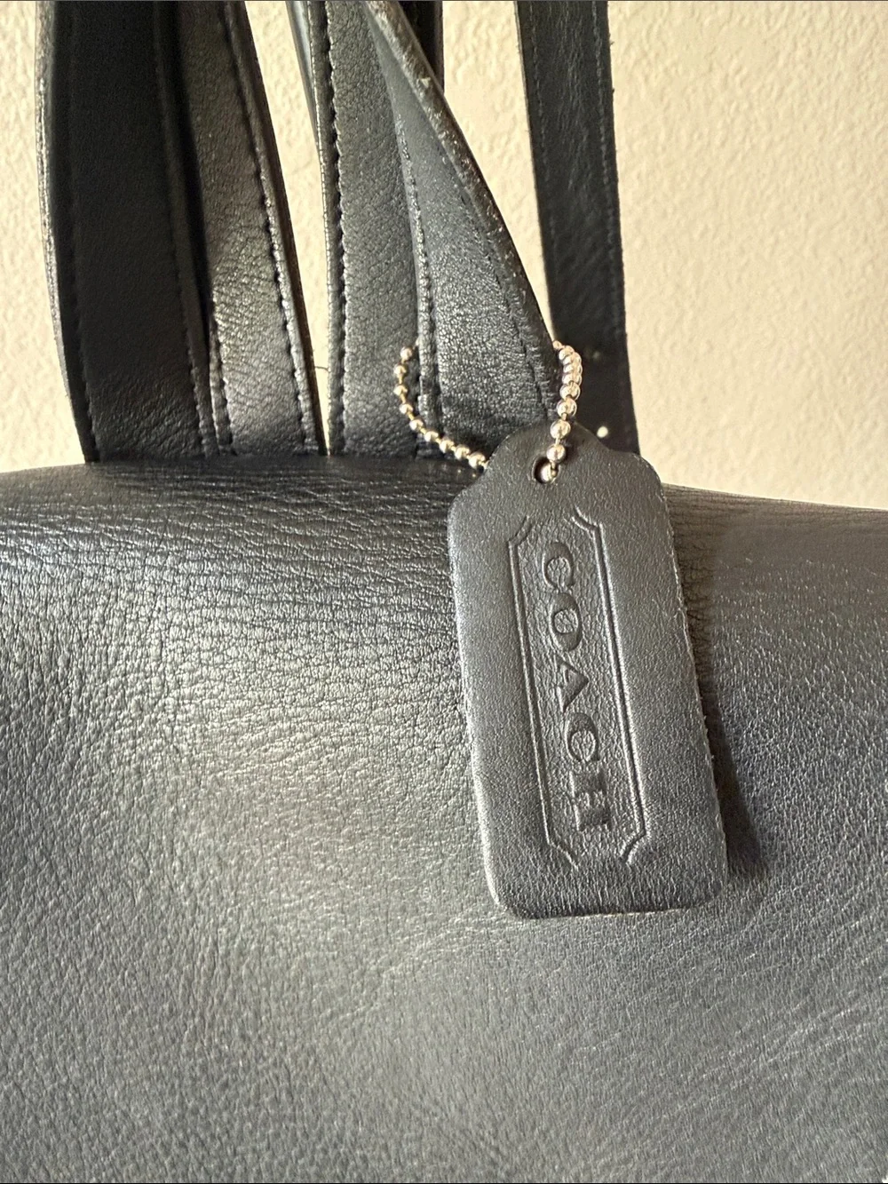 Vintage Coach Daypack Black Backpack